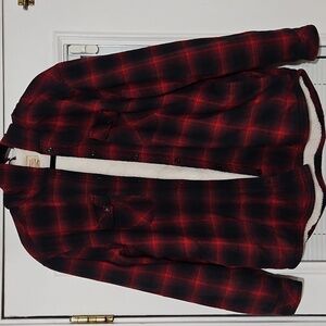 Boston Traders Cream Sherpa Jacket